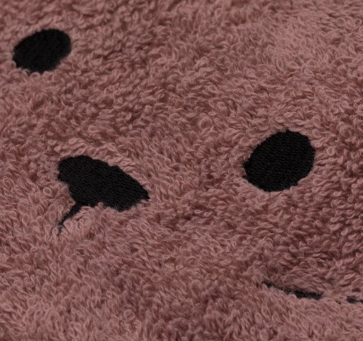 FILLIKID Prosop brodat Iepure pink 75x75 cm