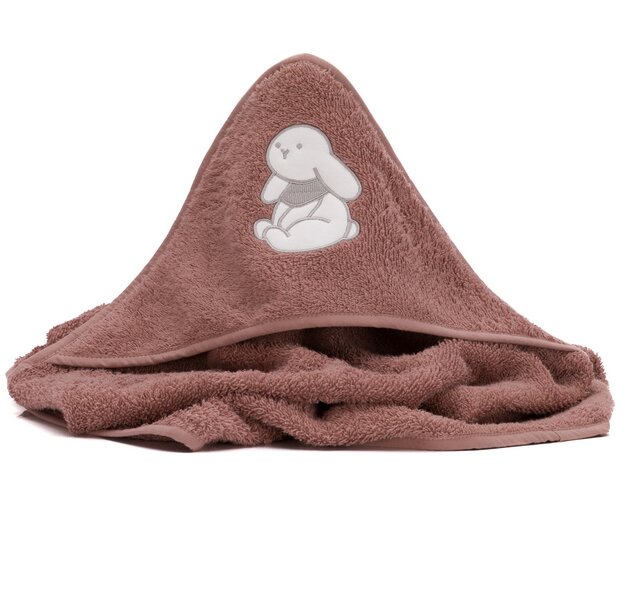FILLIKID Prosop brodat Rabbit pink 75x75 cm