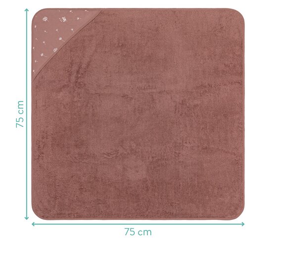 FILLIKID Prosop cu capison papadie pink 75x75 cm
