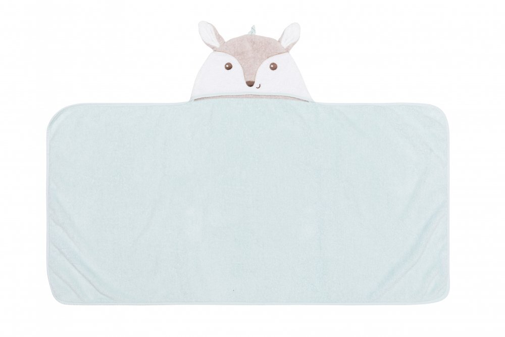 FILLIKID Prosop din bumbac cu capison fox 125x65cm