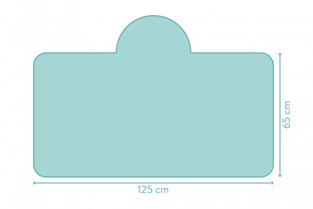 FILLIKID Prosop din bumbac cu capison fox 125x65cm