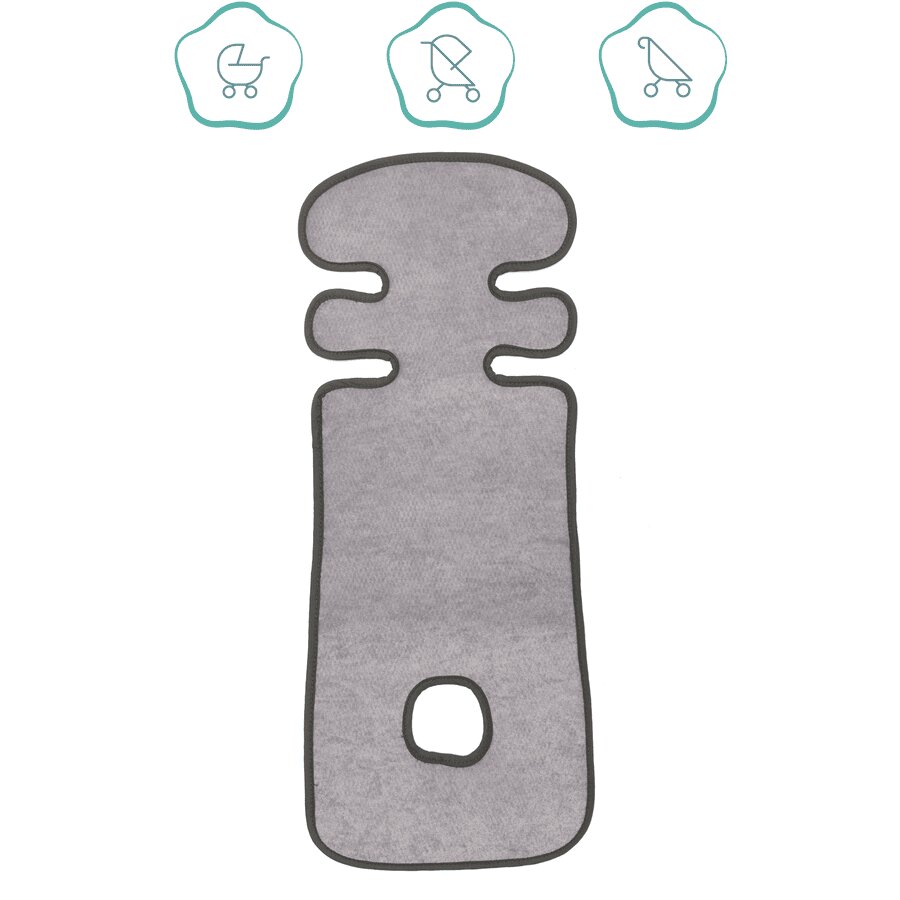 FILLIKID Protectie anti-transpiratie pentru carucior grey