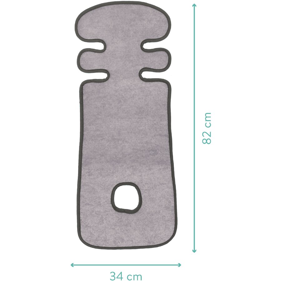 FILLIKID Protectie anti-transpiratie pentru carucior grey