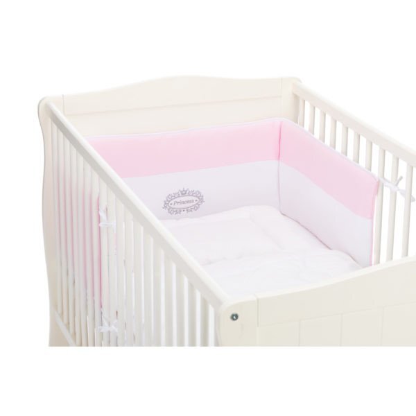 FILLIKID Protectie laterale pentru pat lemn Princess Pink