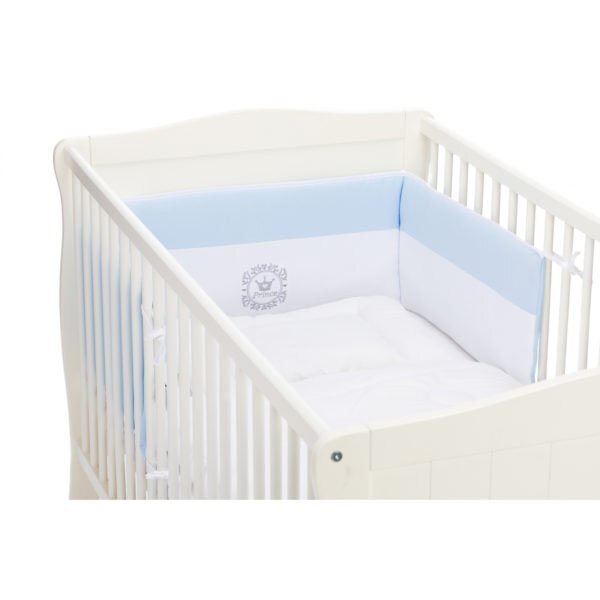 FILLIKID Protectie laterale pentru pat lemn Print Blue