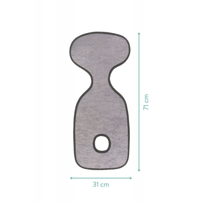 FILLIKID Protectie universala anti-transpiratie pentru scaune auto gr 0-1-2-3 Grey