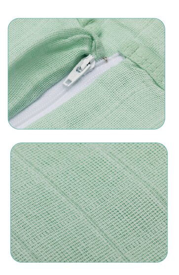 FILLIKID Sac de dormit din muselina 70 cm mint