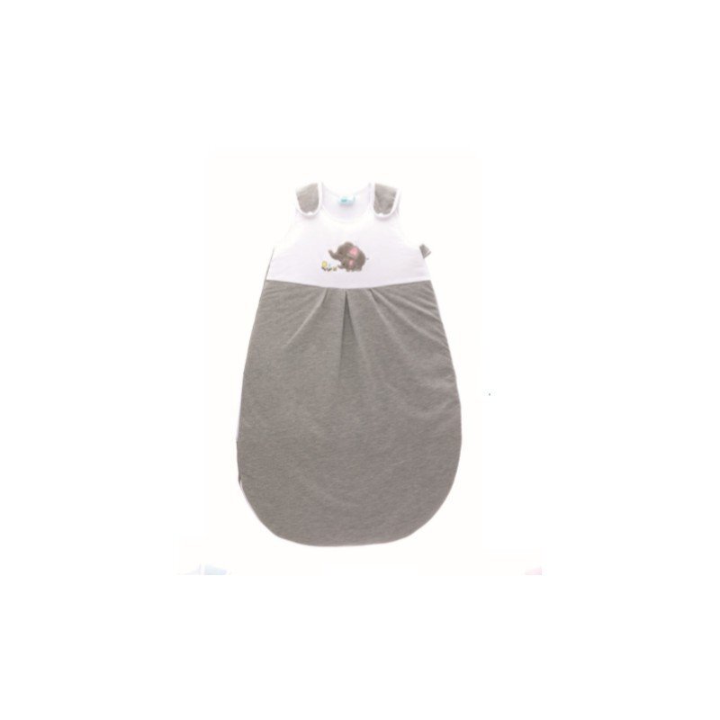 FILLIKID Sac de dormit pentru copii 110 cm pentru iarna Elefant gri