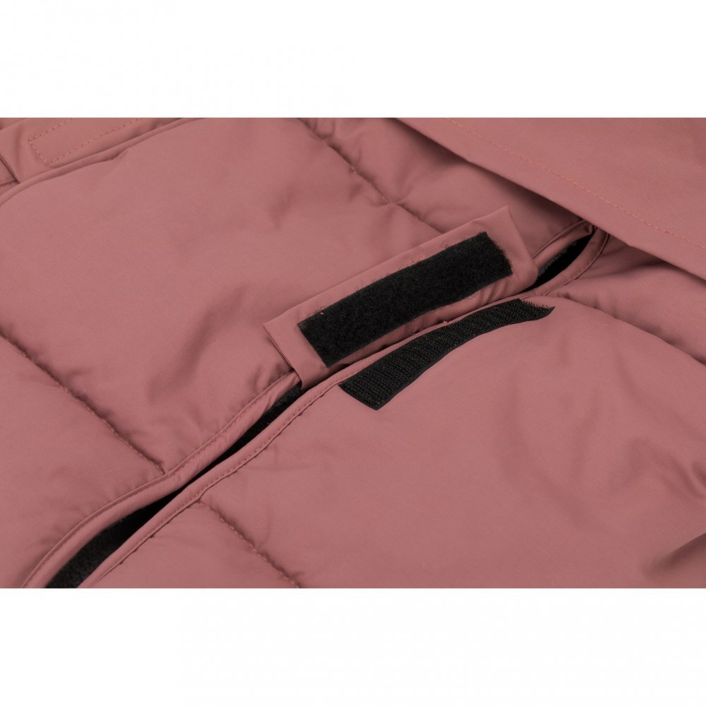 FILLIKID Sac de iarna cu guler blanita detasabil pentru carucior roz pudra 100x50 cm