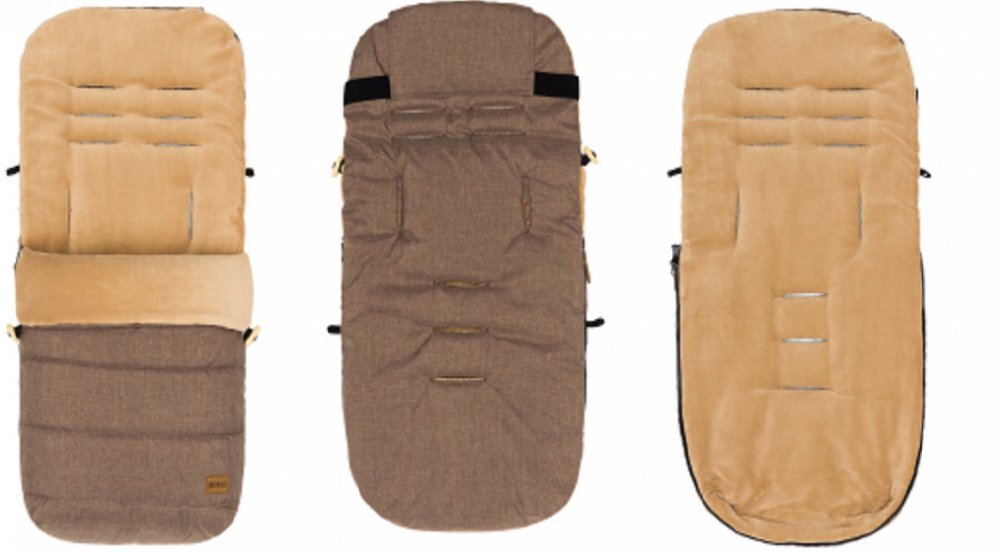 FILLIKID Sac iarna pentru carucior Lanin brown