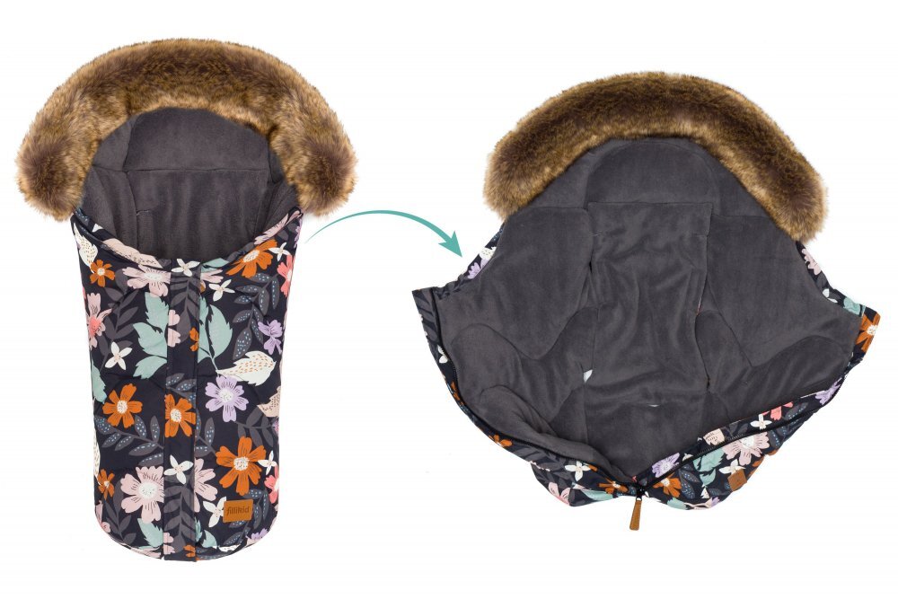 FILLIKID Sac pentru scoica sau carucior Lhotse Flowers