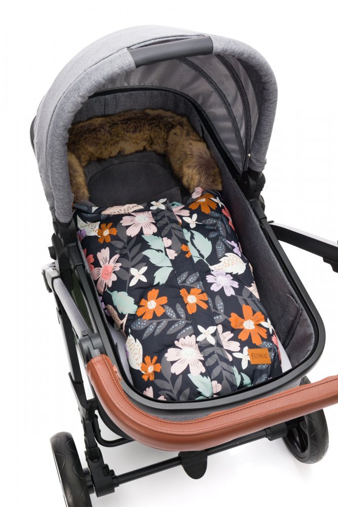 FILLIKID Sac pentru scoica sau carucior Lhotse Flowers