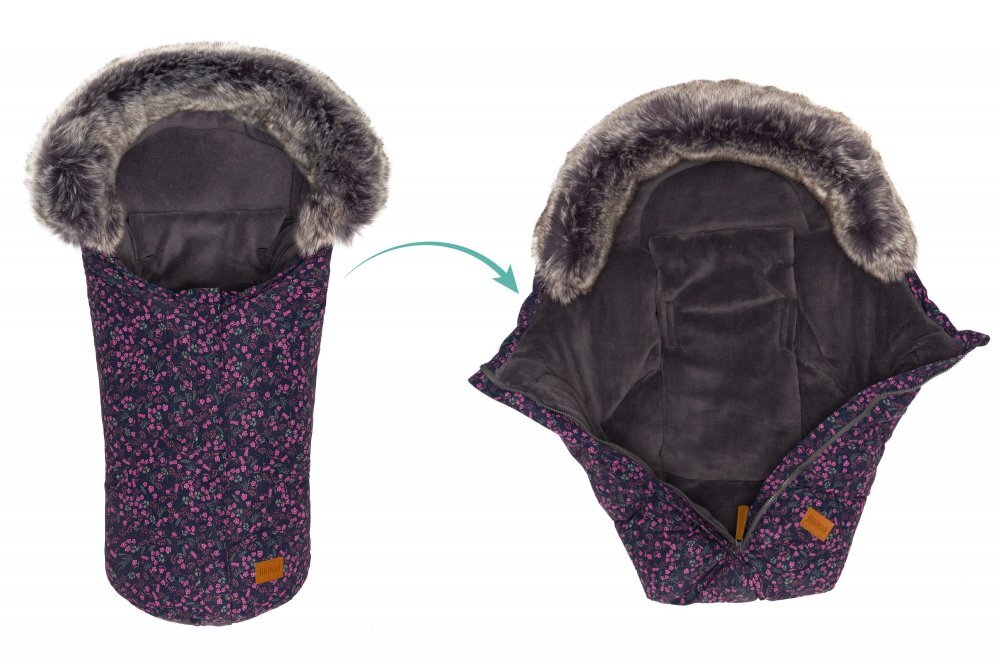 FILLIKID Sac pentru scoica sau carucior Lhotse Small Flowers