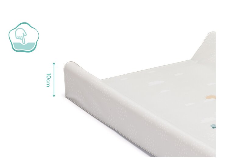 FILLIKID Saltea de infasat cu blat 80x47x10 cm caprioara