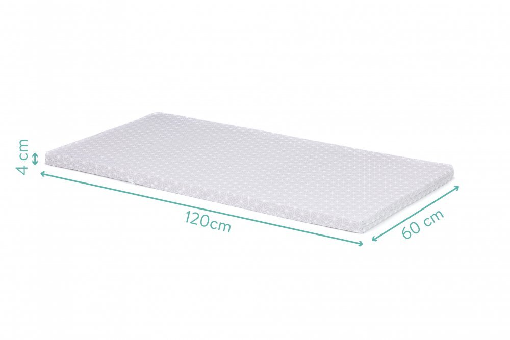 FILLIKID Saltea pliabila curbe grey 120604 cm