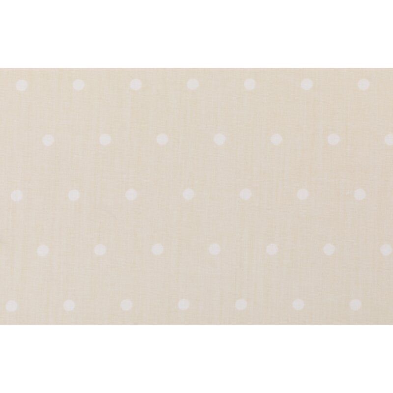 FILLIKID Saltea pliabila pentru copii Beige Buline 120x60x4 cm