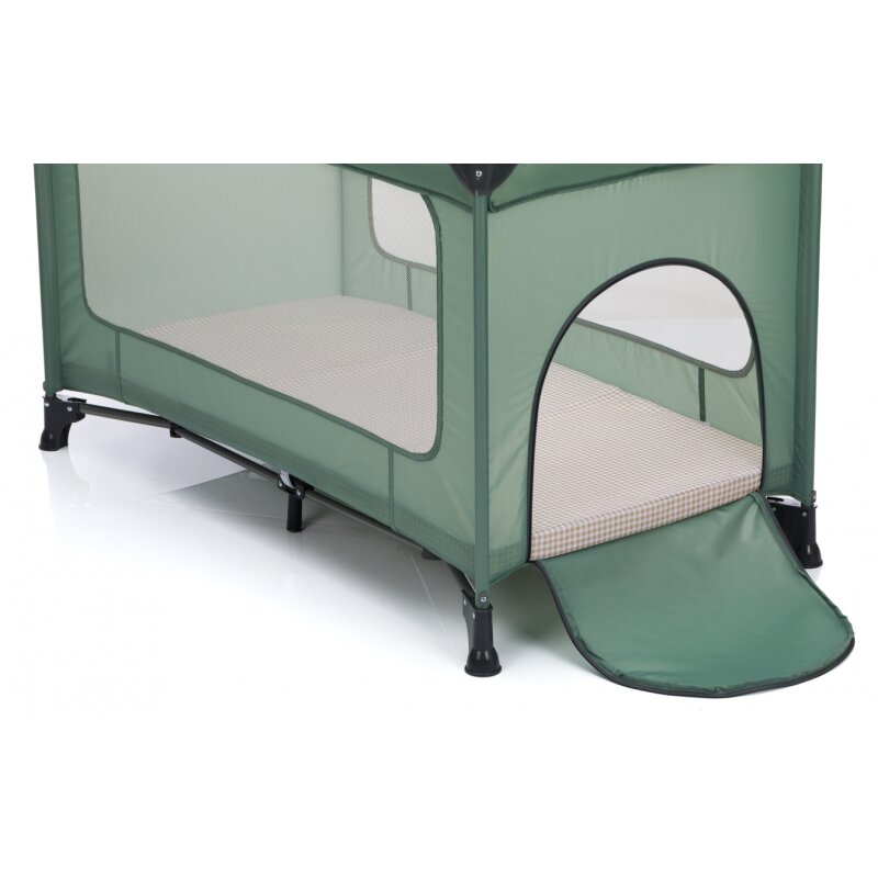 FILLIKID Saltea pliabila pentru copii Beige Carouri 120x60x4 cm