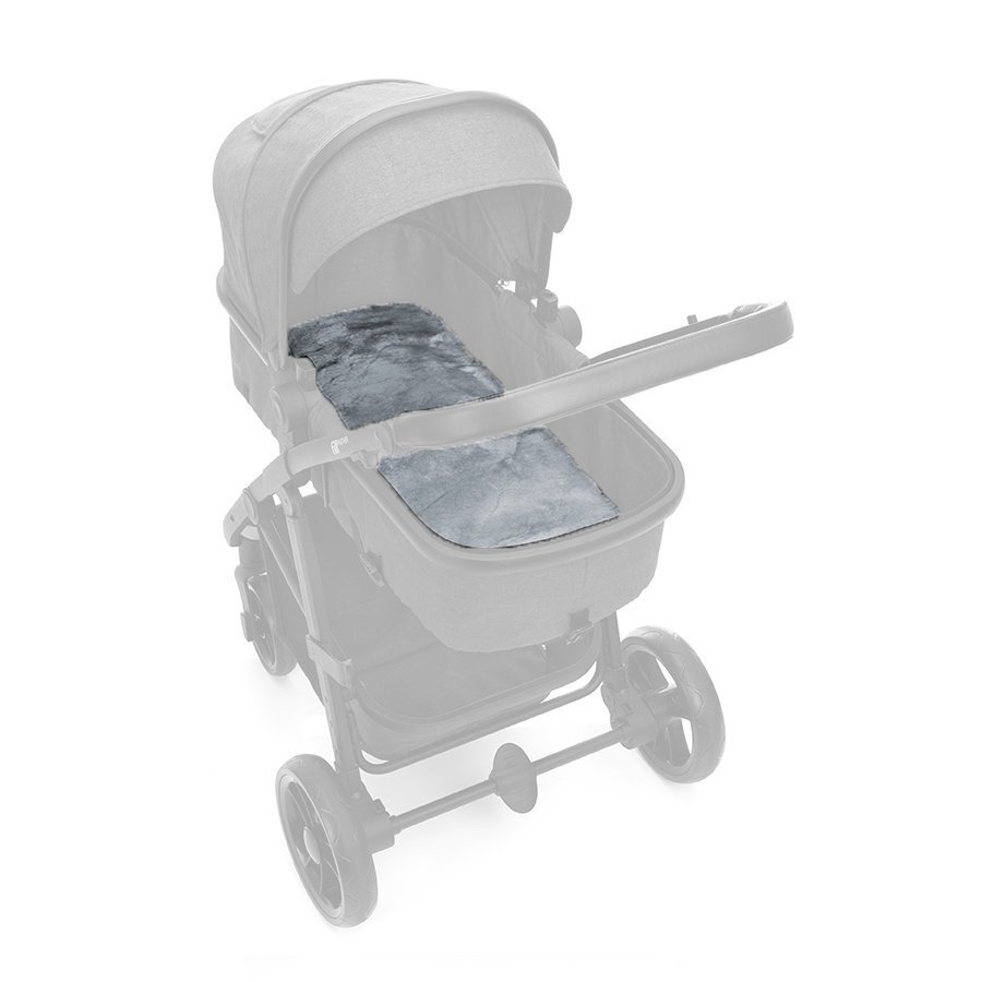 FILLIKID Salteluta cu insert de lana merino grey 73x335 cm