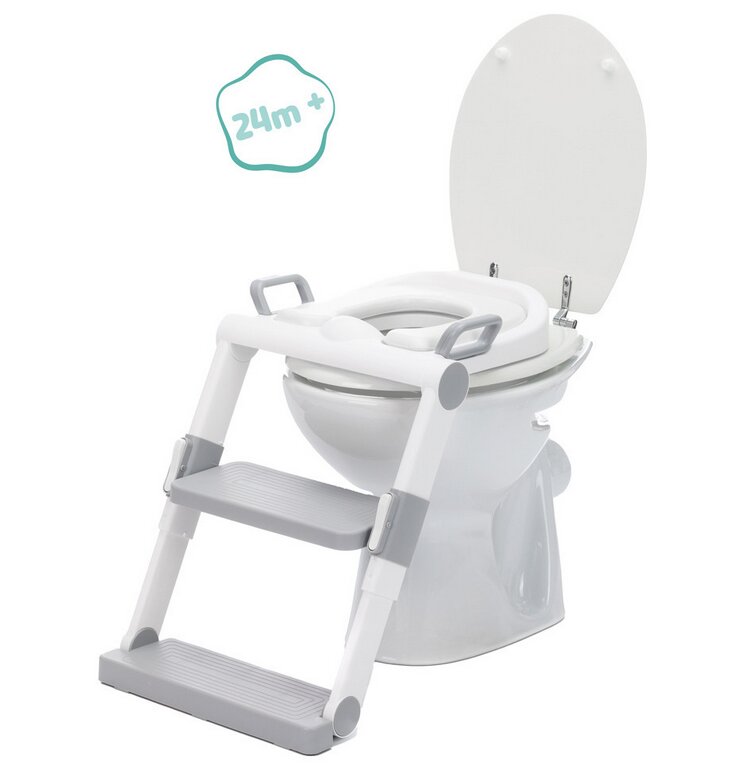 FILLIKID Scara cu reductor WC moale pliabila 24 luni+ grey white