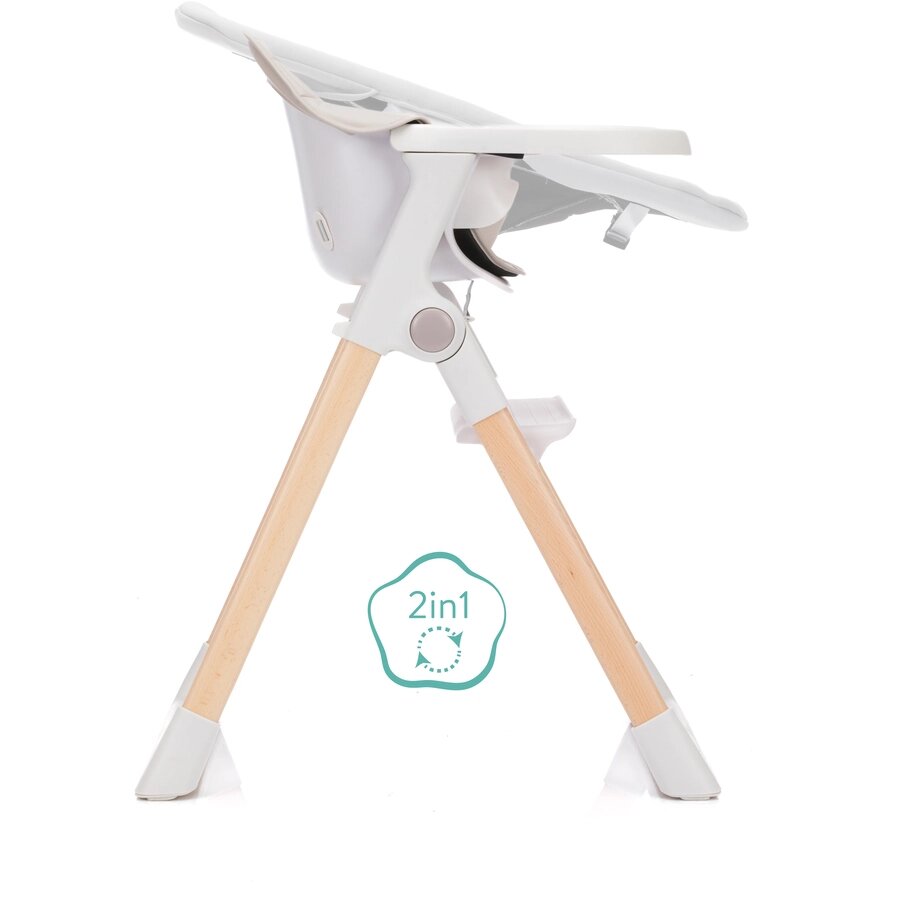 FILLIKID Scaun de masa si sezlong Noah 2 in 1 crem