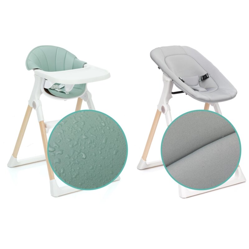 FILLIKID Scaun de masa si sezlong Noah 2 in 1 menta