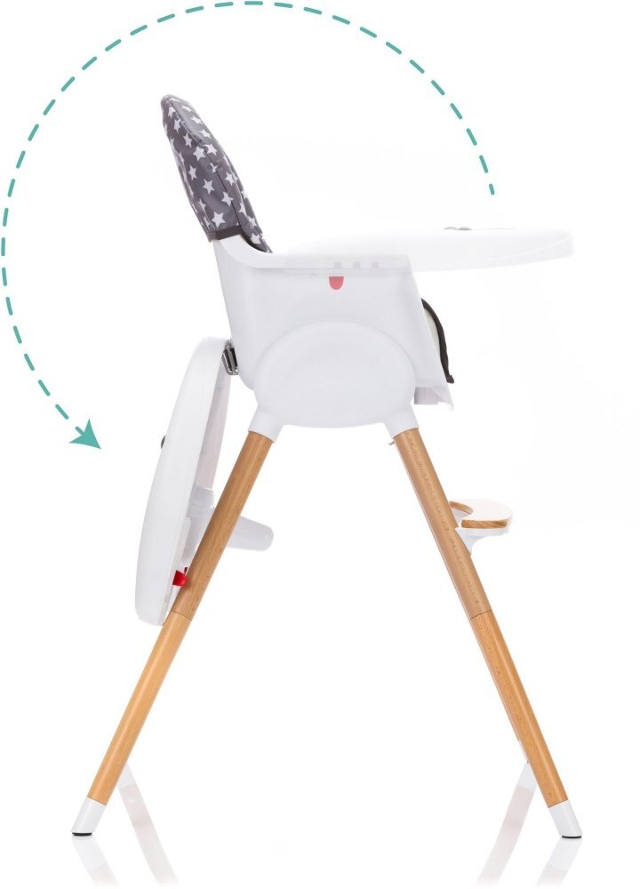 FILLIKID Scaun inalt pentru masa Paul star grey