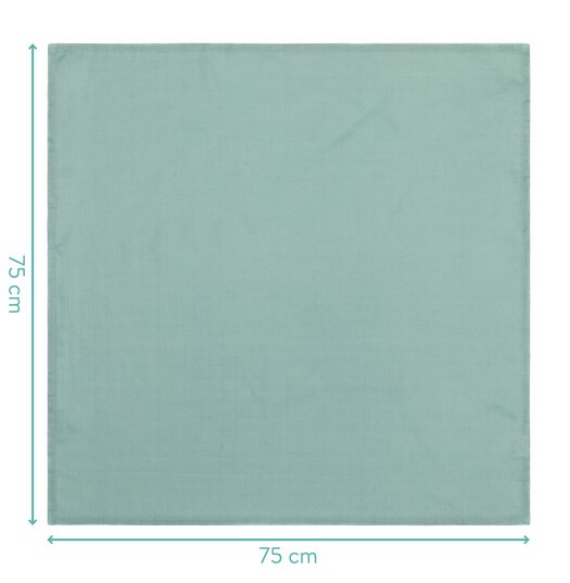 FILLIKID Set 3 scutece din muselina Dots din bambus si bumbac 75x75 cm