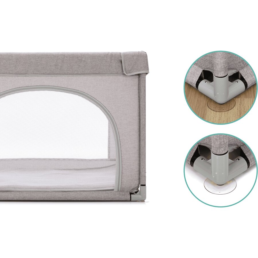 FILLIKID Tarc copii Mia grey melange 95x95 cm