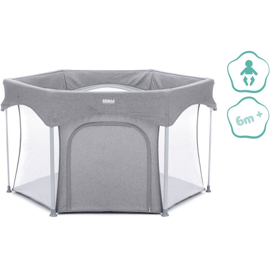 FILLIKID Tarc pentru copii hexagonal pliabil 136x75 cm Atena