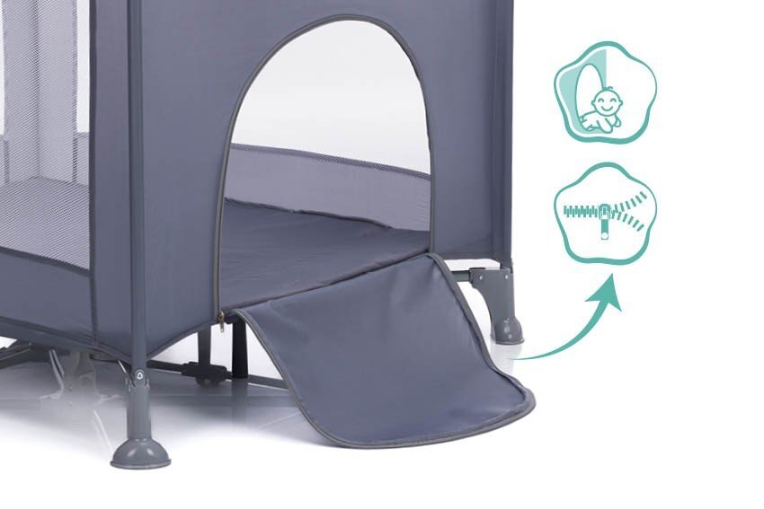 FILLIKID Tarc pentru copii Orlando Safari grey 105x96