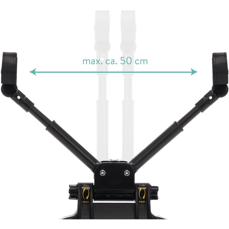 FILLIKID Treapta cu scaunel pentru carucior Basic black