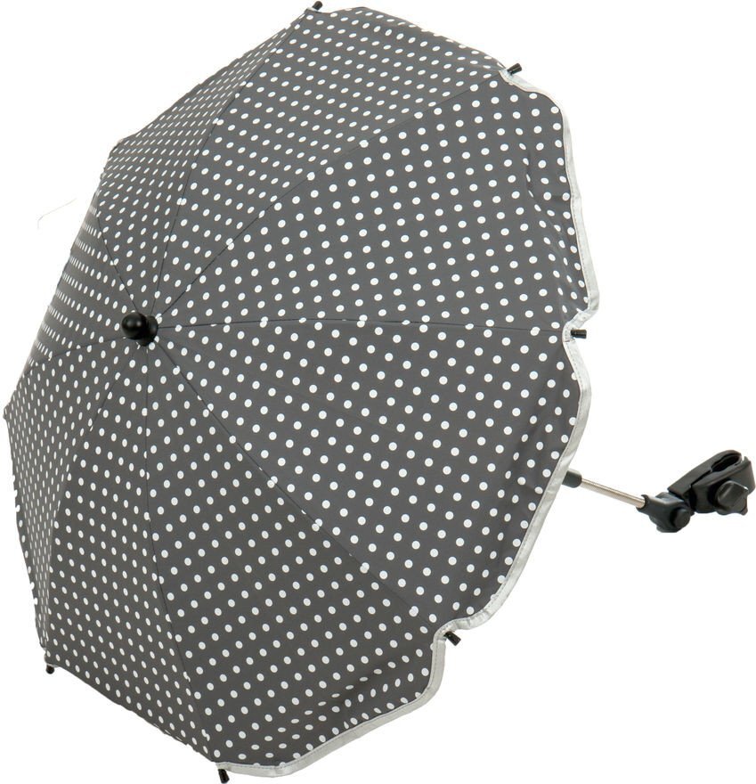FILLIKID Umbrela pentru carucior 70 cm UV 50+ DOT Grey