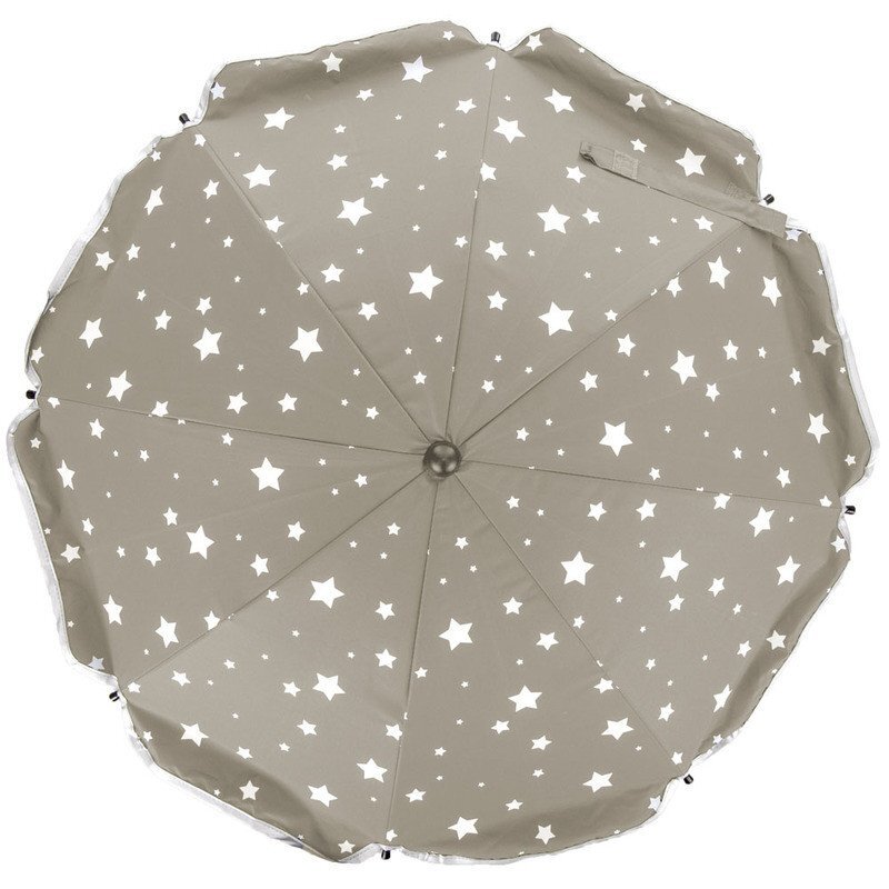 FILLIKID Umbrela pentru carucior 70 cm UV 50+ Stelute Natur
