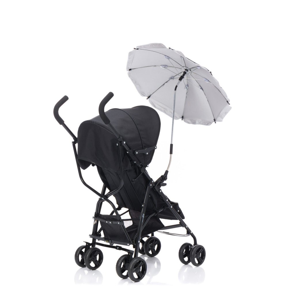 FILLIKID Umbrela pentru carucior 75 cm UV 50+ Easy fit Grey
