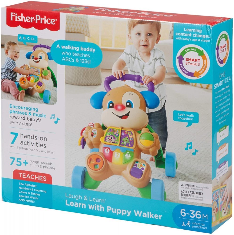 FISHER PRICE Antemergator catelusul interactiv in limba romana