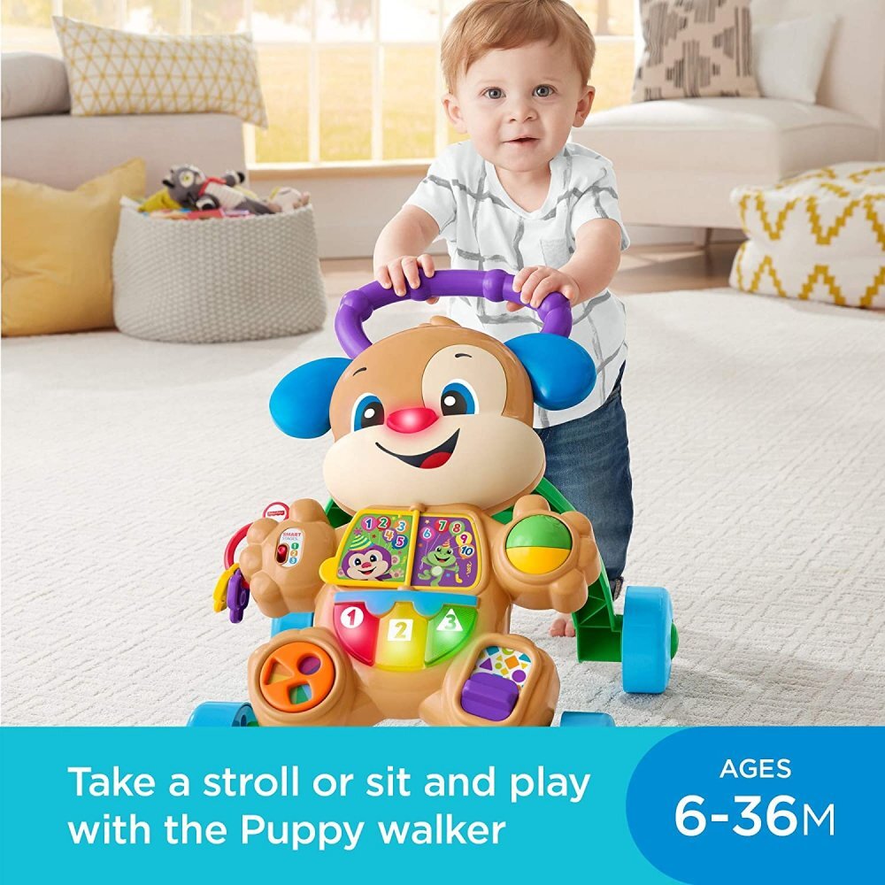 FISHER PRICE Antemergator catelusul interactiv in limba romana