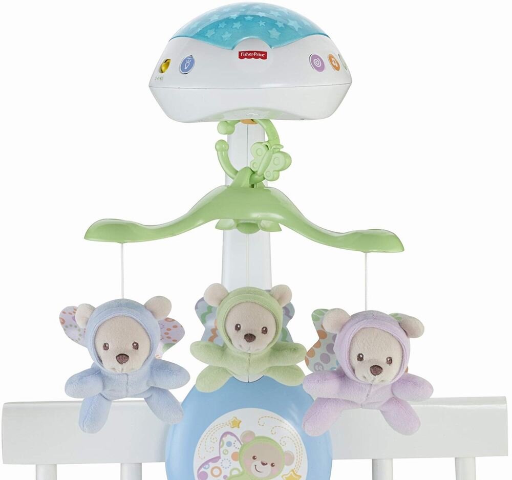 FISHER PRICE Carusel cu proiectii pentru patut noaptea instelata