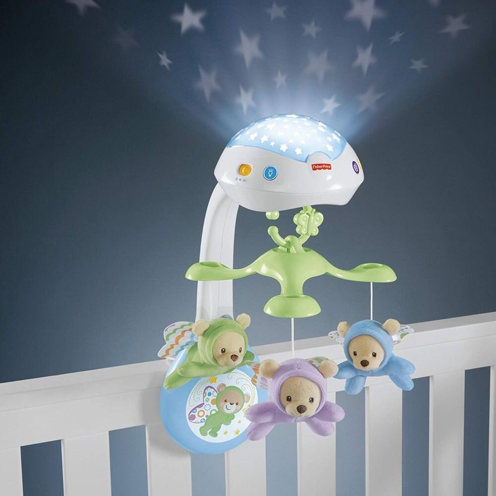FISHER PRICE Carusel cu proiectii pentru patut noaptea instelata