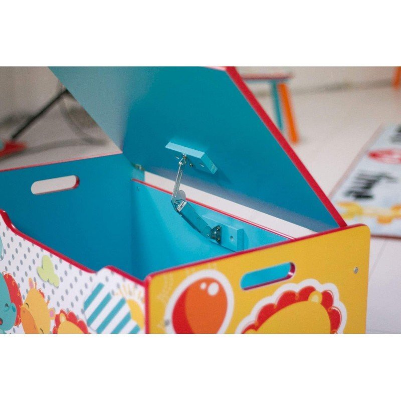 FISHER PRICE Ladita din lemn pentru depozitare jucarii Its Giggle Time