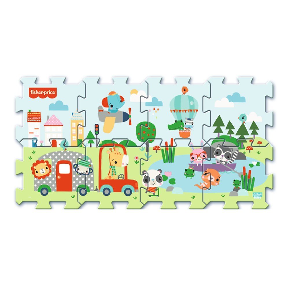 FISHER PRICE Puzzle din spuma Prietenii simpatici