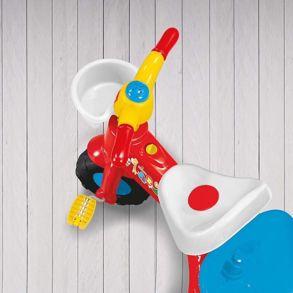 FISHER PRICE Tricicleta pentru copii My first trick cu claxon cosulet accesorii greutate maxima admisa 25 kg