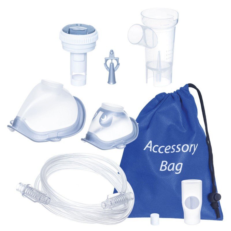 FLAEM Aparat aerosoli 4NEB nebulizator profesional cu compresor 4 moduri de nebulizare reglarea particulelor