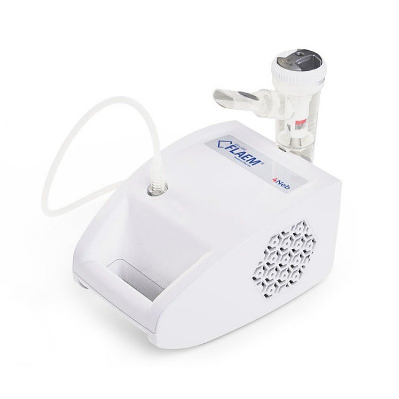 FLAEM Aparat aerosoli 4NEB nebulizator profesional cu compresor 4 moduri de nebulizare reglarea particulelor
