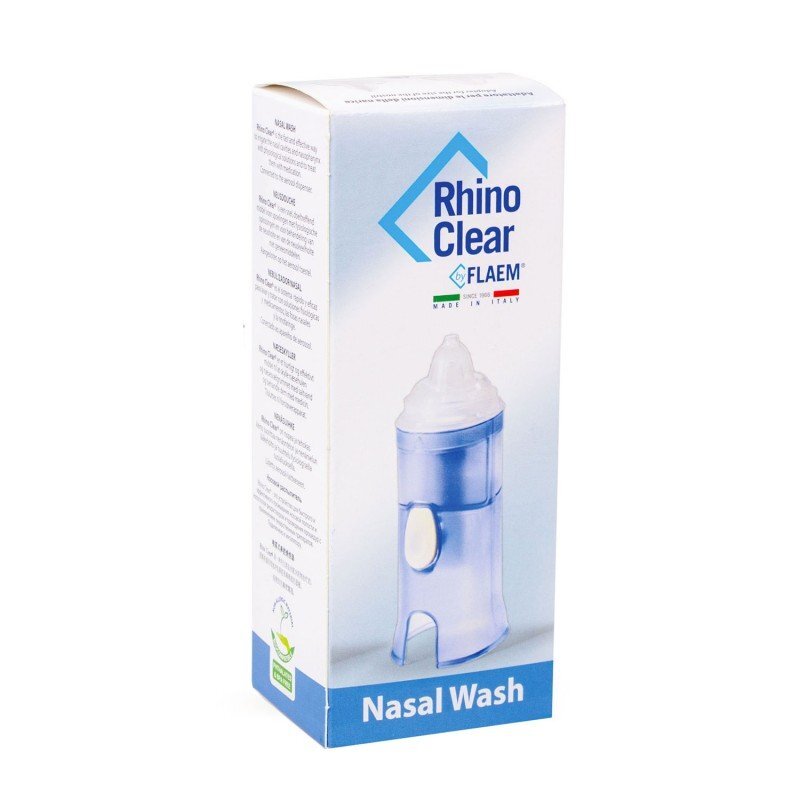 FLAEM Irigator nazal Rhino Clear compatibil cu aparatele de aerosoli cu compresor