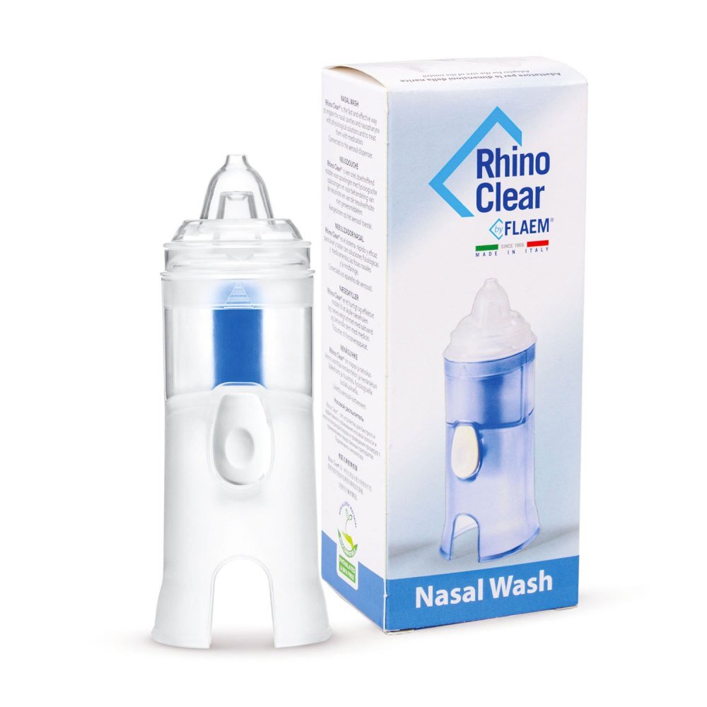 FLAEM Irigator nazal Rhino Clear compatibil cu aparatele de aerosoli cu compresor
