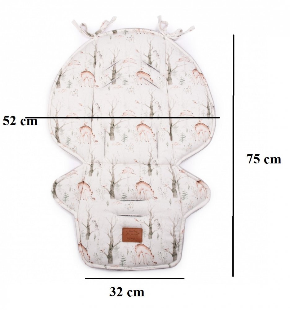 Floo for Baby Set salteluta si protectii centuri pentru carucior Pad Birds