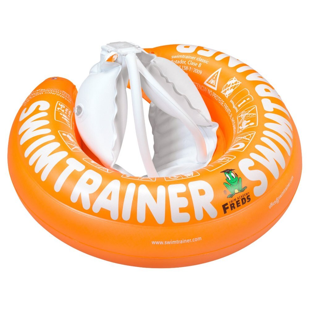 FREDS SWIM ACADEMY Colac de inot pentru copii Swimtrainer Classic portocaliu 2-6 ani