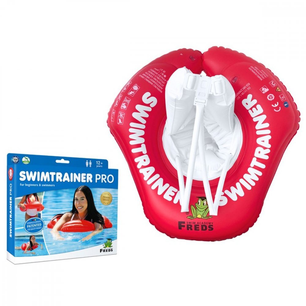 FREDS SWIM ACADEMY Colac de inot Swimtrainer Pro pentru adulti si adolescenti 12-99 ani 60-90 kg certificat TUV SUD