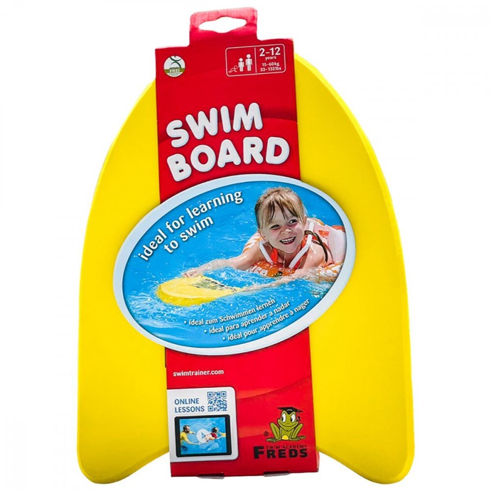 FREDS SWIM ACADEMY Placa de inot pentru copii 15-60 kg