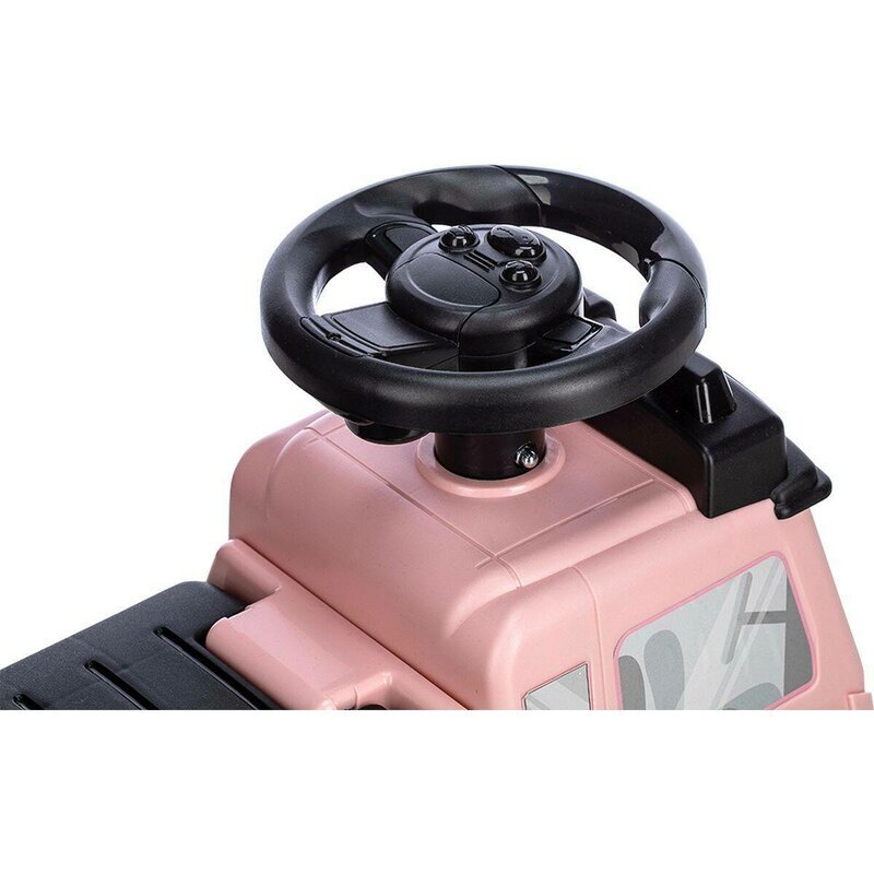 Free2Move Vehicul ride-on Ambulanta cu lumini si sunete spatiu de depozitare 19-36 luni Roz